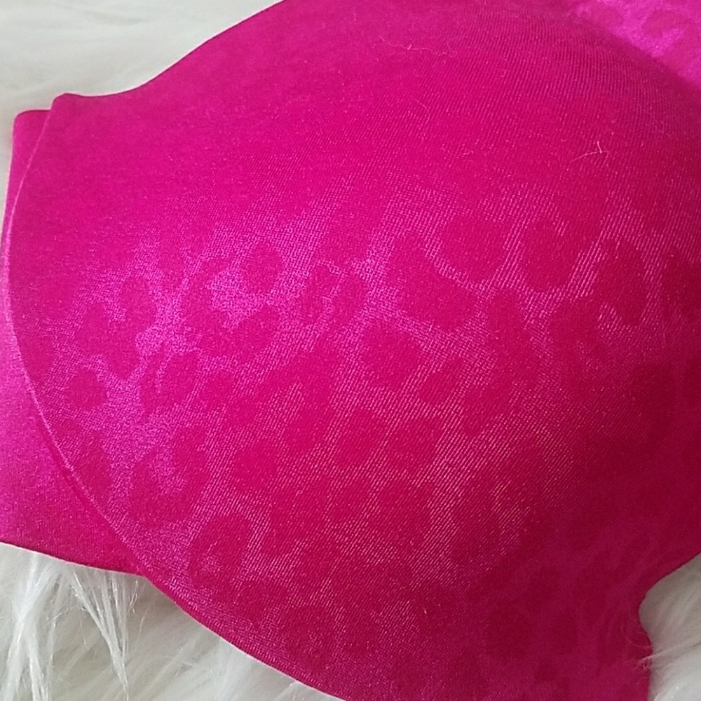 Victoria's Secret pink leopard push-up bra - Picture 4 of 5